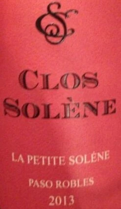 2013 Hommage Blanc Clos Solene 75cl