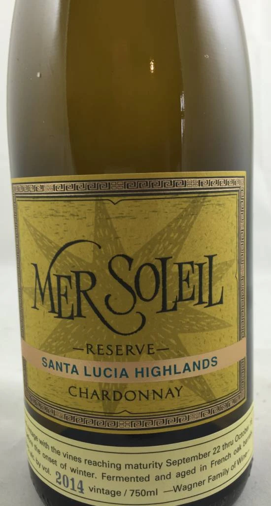 2014 Wagner Family Mer & Soleil 3 2014 Wagner Family Mer & Soleil