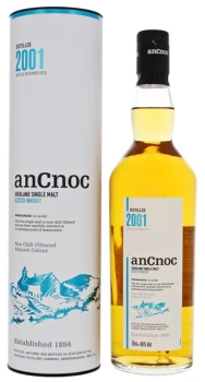 An Cnoc 2001 Non Chill Filtered Malt Whisky 0,7L 46%