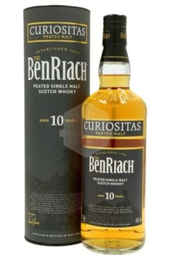 BenRiach Benriach Curiositas 10 Years Peated Style Gift Box -SAINT JAMES Shop benriach benriach curiositas 10 years peated style 1