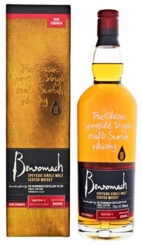 Benromach Benromach Cask Strength 2008/2019 Batch 1 Single Malt Scotch Whisky 0,7L -GB-