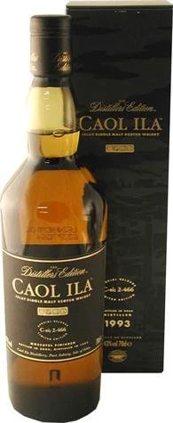 Caol Ila Caol Ila Distillers Ed. Moscatel Finish Gift Box 3 Caol Ila Caol Ila Distillers Ed. Moscatel Finish Gift Box