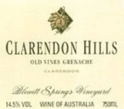 Clarendon Hills 1998 Clarendon Hills Grenache Blewitt Springs 3 Liter