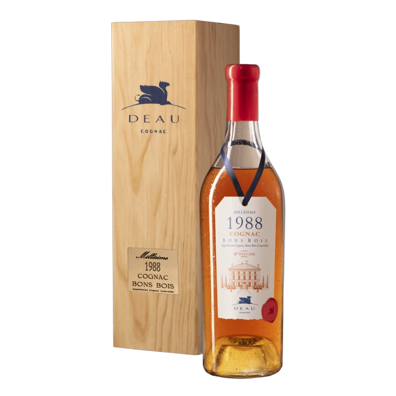 Deau Deau Cognac Vintage 1988 Bons Bois 70 CL 3 Deau Deau Cognac Vintage 1988 Bons Bois 70 CL