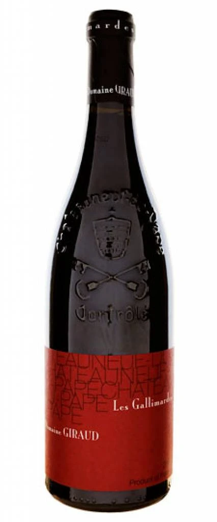 Domaine Giraud 2007 Domaine Giraud Chateauneuf-du-Pape Les Gallimardes 3 Liter 3 Domaine Giraud 2007 Domaine Giraud Chateauneuf-du-Pape Les Gallimardes 3 Liter