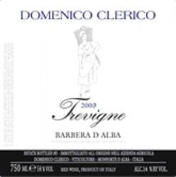 Domenico Clerico 1997 Clerico Trevigne Barbera D'Alba