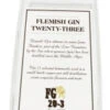 Flemish Gin Twenty-Three 700ml 1 Flemish Gin Twenty-Three 700ml -SAINT JAMES Shop flemish gin twenty three 700ml