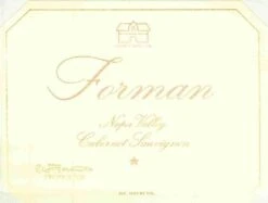 Forman 1998 Forman Cabernet Sauvignon