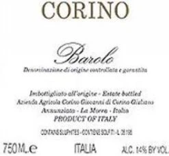 Giovanni Corino 2008 Giovanni Corino Barolo