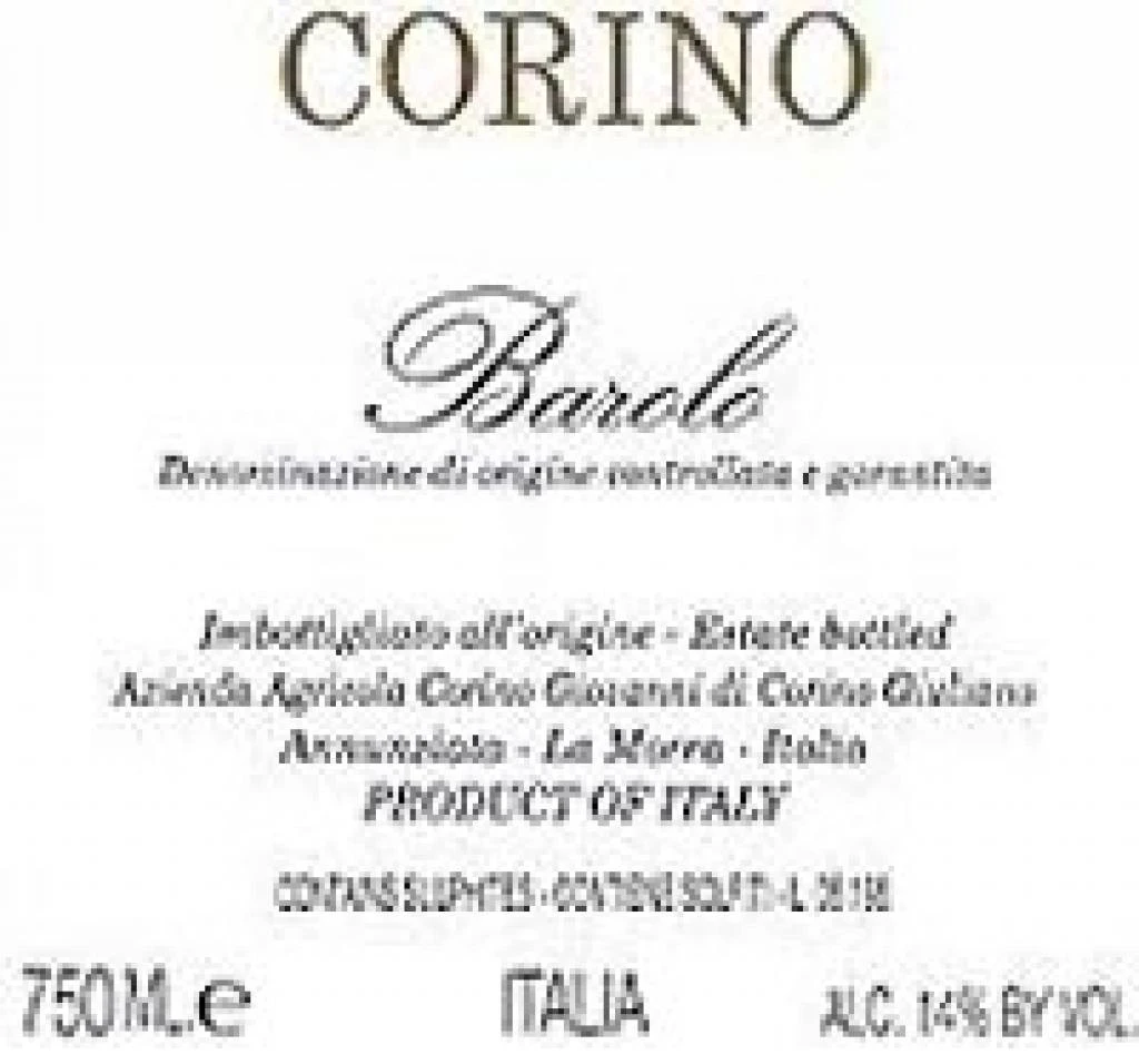 Giovanni Corino 2008 Giovanni Corino Barolo 3 Giovanni Corino 2008 Giovanni Corino Barolo