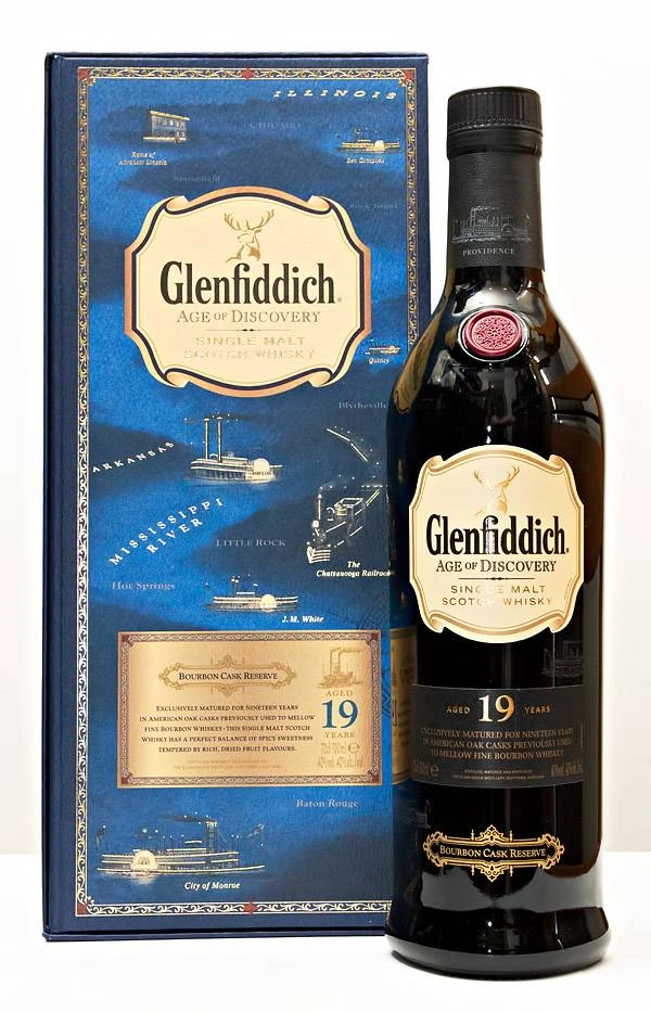 Glenfiddich Glenfiddich 19 Years Age Of Discovery Bourbon Gift Box 3 Glenfiddich Glenfiddich 19 Years Age Of Discovery Bourbon Gift Box