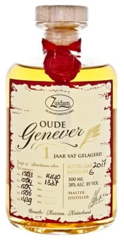 Zuidam Zuidam Oude Genever 1YO 0,5L